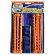 Piquets à vis légers pour équipements de camping - Normal 20 cm - Lot de 12